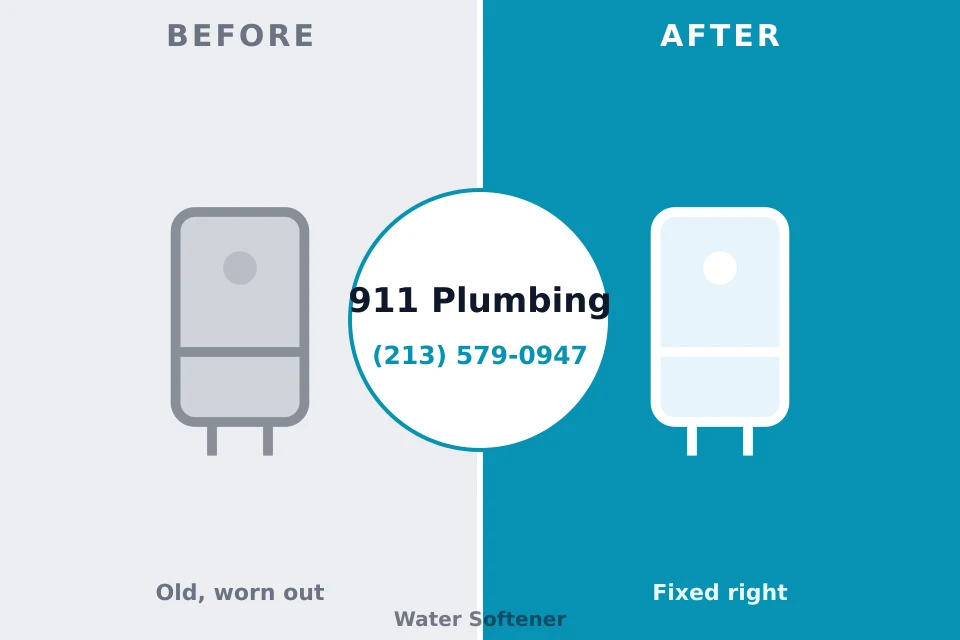 Before and after: plumbing repair Grand Meadow, MN